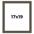 thumbnail image 1 of 17x19 Frame Black Bamboo Solid Wood Picture Frame Width 1.5 Inches | Interior Frame Depth 0.5, 1 of 8