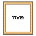thumbnail image 1 of 17x19 Frame Gold Plein Aire Solid Wood Picture Frame Width 2 Inches | Interior Frame Depth 0.5, 1 of 8