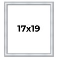 thumbnail image 1 of 17x19 Frame Sterling Silver Solid Wood Picture Frame | 1.25 Inch Moulding Width | 0.75 Inch, 1 of 8