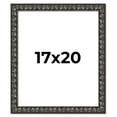 thumbnail image 1 of 17x20 Frame Black-Brown Medieval Solid Wood Picture Frame | 1.5 Inch Moulding Width | Gotham, 1 of 8