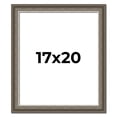 thumbnail image 1 of 17x20 Frame Brown Solid Wood Picture Frame | 1.75 Inch Moulding Width | Austin Frame Complete with, 1 of 8