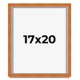 thumbnail image 1 of 17x20 Shadow Box Frame Brown | 0.875 Inches Deep Real Wood Contemporary Shadowbox Display Frame |, 1 of 6