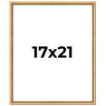 thumbnail image 1 of 17x21 Frame Beaded Gold Solid Wood Picture Frame | 0.75 Inches Moulding Width | Liscio Oro, 1 of 8