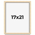 thumbnail image 1 of 17x21 Frame Beige Real Wood Picture Frame Width 0.75 inches | Interior Frame Depth 0.5 inches |, 1 of 8