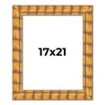 thumbnail image 1 of 17x21 Frame Beige Real Wood Picture Frame Width 3 inches | Interior Frame Depth 0.5 inches |, 1 of 8