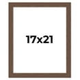 thumbnail image 1 of 17x21 Frame Brown Farmhouse Solid Wood Picture Frame Width 1.5 Inches | Interior Frame Depth 0.5, 1 of 8