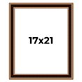 thumbnail image 1 of 17x21 Frame Gold Brown Plein Air Vintage Solid Wood Picture Frame | 1.75 Inches Moulding Width |, 1 of 8