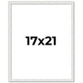 thumbnail image 1 of 17x21 Frame White Real Wood Picture Frame Width 0.75 inches | Interior Frame Depth 0.5 inches |, 1 of 8