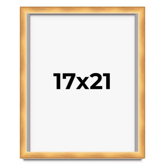 17x21 Shadow Box Bronze Cross-Brushed Display Frame | 1.625 Inches Deep Solid Wood | UV Resistant