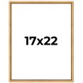 thumbnail image 1 of 17x22 Frame Beaded Gold Solid Wood Picture Frame | 0.75 Inches Moulding Width | Liscio Oro, 1 of 8