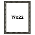thumbnail image 1 of 17x22 Frame Black-Brown Medieval Solid Wood Picture Frame | 1.5 Inch Moulding Width | Gotham, 1 of 8
