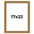 thumbnail image 1 of 17x22 Frame Black and Gold Distressed Solid Wood Sonoma Picture Frame | 1.625 Inch Moulding Width |, 1 of 8