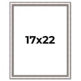 thumbnail image 1 of 17x22 Frame Silver Real Wood Picture Frame Width 1.25 Inches | Interior Frame Depth 0.5 Inches |, 1 of 8