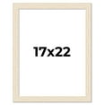 thumbnail image 1 of 17x22 Frame White Real Wood Picture Frame Width 1.5 inches | Interior Frame Depth 0.5 inches | Barn, 1 of 8