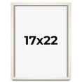 thumbnail image 1 of 17x22 Frame White Wheat Solid Wood Picture Frame | Moulding Width 0.75 Inches | Interior Depth 0.5, 1 of 8