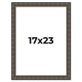 thumbnail image 1 of 17x23 Frame Black Bamboo Solid Wood Picture Frame Width 1.5 Inches | Interior Frame Depth 0.5, 1 of 8