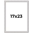 thumbnail image 1 of 17x23 Frame Silver Inner Slope Bevel Picture Frame | 1 Inch Moulding Width | 0.75 Inch Rabbet Depth, 1 of 8