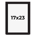 thumbnail image 1 of 17x23 Shadow Box Black Solid Wood Display Picture Frame | 1 Inch Rabbet Depth | | 1.375 Inch, 1 of 4