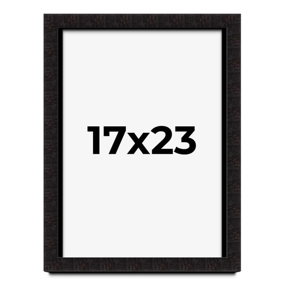 17x23 Shadow Box Black Solid Wood Display Picture Frame | 1 Inch Rabbet Depth | | 1.375 Inch