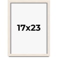 thumbnail image 1 of 17x23 Shadow Box Frame White | 1.125 Inches Deep Real Wood Rustic Shadowbox Display Frame | UV, 1 of 5