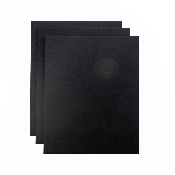 17x24 Black Foam Boards 3/16" Black Foam Core for Picture Frame Backings & Craft Projects Pack of 100