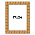 thumbnail image 1 of 17x24 Frame Beige Real Wood Picture Frame Width 3 inches | Interior Frame Depth 0.5 inches |, 1 of 8