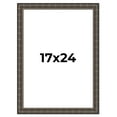 thumbnail image 1 of 17x24 Frame Black Bamboo Solid Wood Picture Frame Width 1.5 Inches | Interior Frame Depth 0.5, 1 of 8