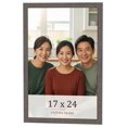thumbnail image 1 of 17x24 Frame Blue Kingsley Pewter Solid Wood Picture Frame Width 0.75 Inches |Interior Depth 0.5, 1 of 8