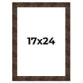 thumbnail image 1 of 17x24 Frame Brown Burl Real Wood Picture Frame Width 1.625 Inches | Interior Frame Depth 0.5 Inches, 1 of 8