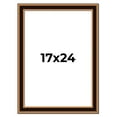 thumbnail image 1 of 17x24 Frame Gold Brown Plein Air Vintage Solid Wood Picture Frame | 1.75 Inches Moulding Width |, 1 of 8
