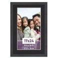 thumbnail image 1 of 17x24 Frame Mahogany With Black Picture Mat For 17x24 Photo - Mahogany 19x26 Frame To Display Print, 1 of 8
