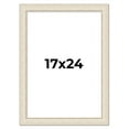 thumbnail image 1 of 17x24 Frame White Real Wood Picture Frame Width 1.75 inches | Interior Frame Depth 0.5 inches |, 1 of 8
