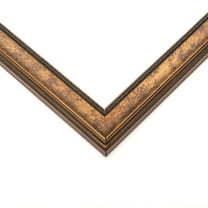 17x24 Slim Profile Gold Picture Frame - UV Acrylic, Foam Board Backing, Hanging Hardware