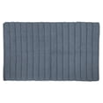 thumbnail image 1 of DII Stone Blue Ribbed Rug, 1 of 3