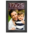 thumbnail image 1 of 17x25 Frame Black Real Wood Picture Frame Width 1.5 inches | Interior Frame Depth 0.5 inches | Barn, 1 of 8