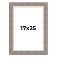thumbnail image 1 of 17x25 Frame Grey Real Wood Picture Frame Width 2.75 Inches | Interior Frame Depth 0.5 Inches |, 1 of 8