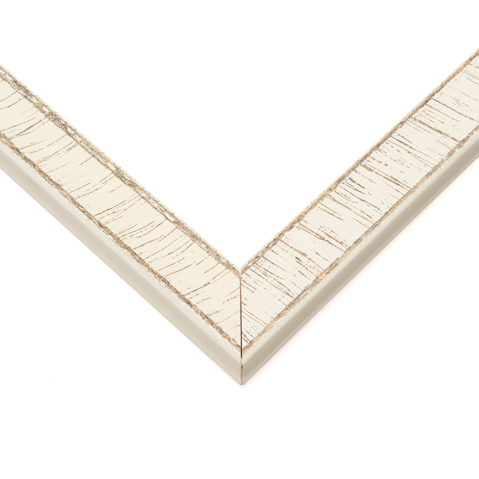 17x25 Frame White Solid Wood Picture Frame Width 1.25 Inches