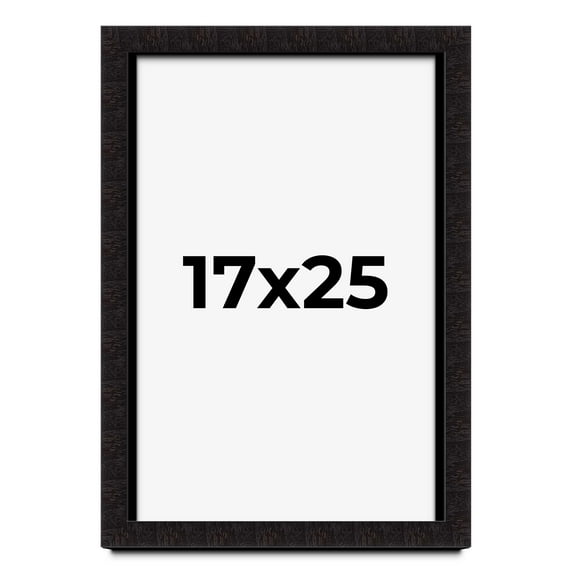 17x25 Shadow Box Black Solid Wood Display Picture Frame | 1 Inch Rabbet Depth | | 1.375 Inch