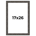 thumbnail image 1 of 17x26 Frame Black-Brown Medieval Solid Wood Picture Frame | 1.5 Inch Moulding Width | Gotham, 1 of 8