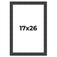 thumbnail image 1 of 17x26 Frame Brown Rustic Solid Wood Picture Frame 1.5 Inches Wide | Interior Frame Depth 0.5 Inches, 1 of 8
