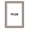 thumbnail image 1 of 17x26 Frame Grey Real Wood Picture Frame Width 2.75 Inches | Interior Frame Depth 0.5 Inches |, 1 of 8