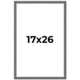 thumbnail image 1 of 17x26 Frame Slate Blue Distressed Rustic Solid Wood Picture Frame | 0.75 Inch Moulding Width |, 1 of 8