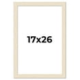 thumbnail image 1 of 17x26 Frame White Real Wood Picture Frame Width 1.5 inches | Interior Frame Depth 0.5 inches | Barn, 1 of 8