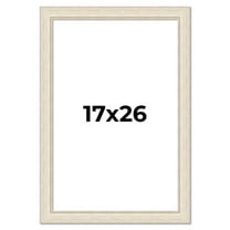 17x26 Frame White Real Wood Picture Frame Width 1.75 inches | Interior Frame Depth 0.5 inches |