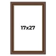 thumbnail image 1 of 17x27 Copper and Brown Real Wood Picture Frame Width 2 inches | Interior Frame Depth 0.5 inches |, 1 of 8
