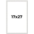 thumbnail image 1 of 17x27 Frame White Real Wood Picture Frame Width 0.75 inches | Interior Frame Depth 0.5 inches |, 1 of 8