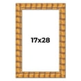 thumbnail image 1 of 17x28 Frame Beige Real Wood Picture Frame Width 3 inches | Interior Frame Depth 0.5 inches |, 1 of 8