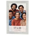 thumbnail image 1 of 17x28 Frame White Real Wood Picture Frame Width 1.5 inches | Interior Frame Depth 0.5 inches | Barn, 1 of 8