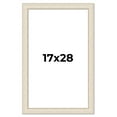 thumbnail image 1 of 17x28 Frame White Real Wood Picture Frame Width 1.75 inches | Interior Frame Depth 0.5 inches |, 1 of 8