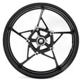 thumbnail image 1 of 17x3.5" Front Wheel Gloss Black Tubeless for Kawasaki Ninja 650 Z650 Z900 17-22, 1 of 6